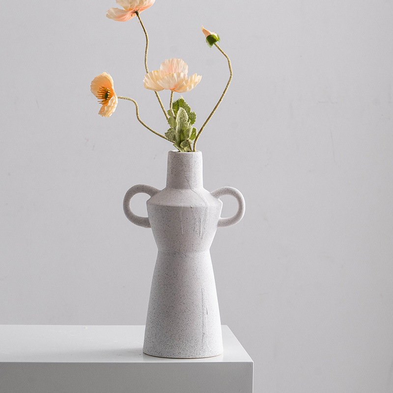 クリエイティブデザインホームデコレーションセラミックフラワーホルダー磁器フラワートレイセラミック花瓶