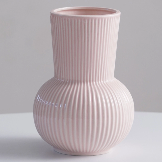 デスクトップの装飾装飾品、セラミック花瓶