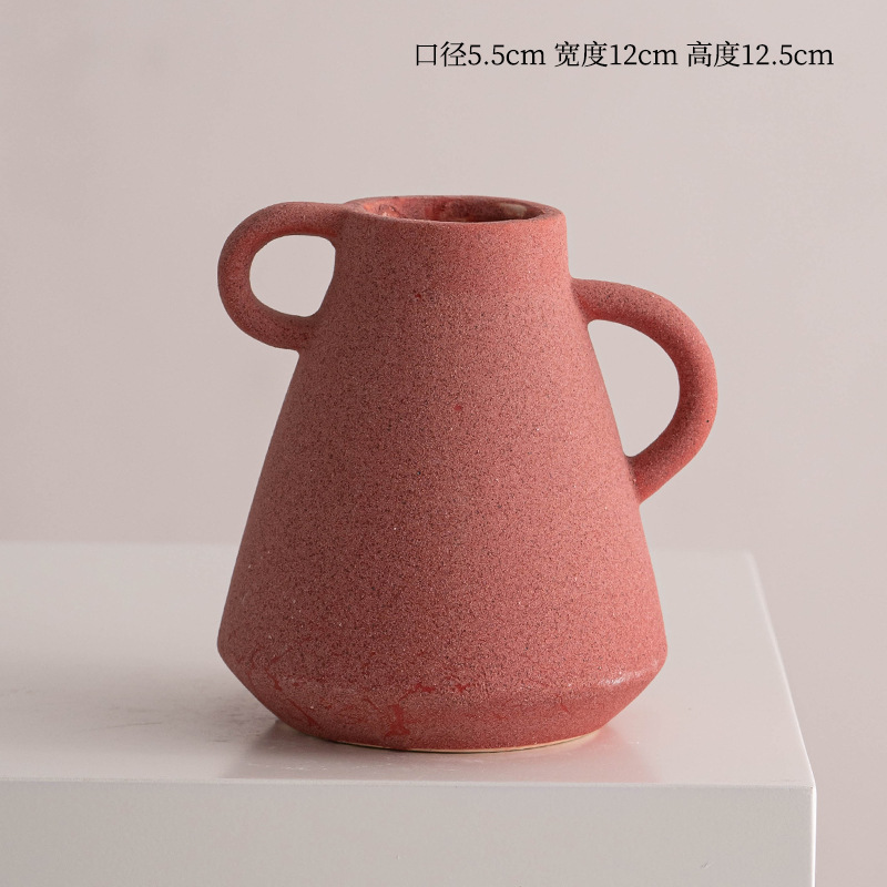 ミニデスクトップオーナメントセラミック花瓶