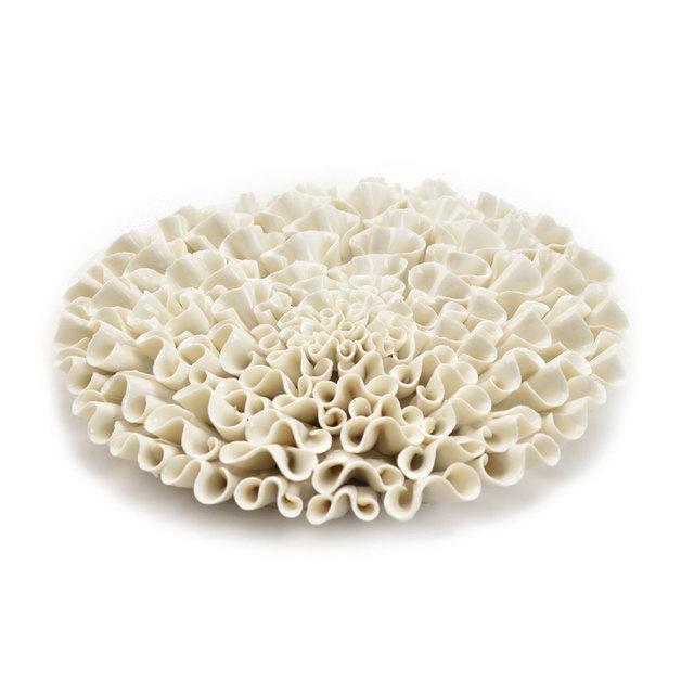 ウェディングギフトの家の装飾結婚式の装飾磁器の花の置物像セラミックフラワー