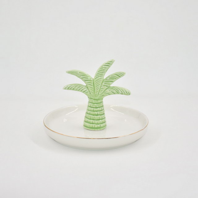 家の装飾結婚式の装飾ギフトジュエリートレイ装身具トレイセラミックリングホルダージュエリー