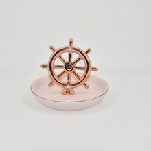 昇進のギフトの家の装飾のギフトの装身具の皿の陶磁器の結婚指輪のホールダーの宝石類の表示皿