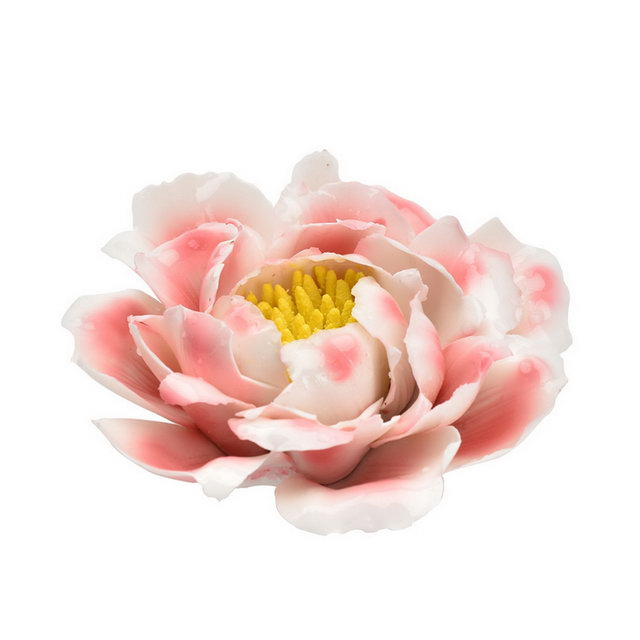 昇進のギフトの家の装飾の結婚式の装飾の陶磁器の花の置物像の磁器の花