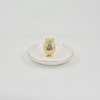 家の装飾フクロウの形の結婚式の装飾ギフトジュエリートレイ小物入れトレイセラミック結婚指輪ホルダー