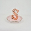 手作りクラフト結婚式の装飾ギフトジュエリートレイ小物入れトレイセラミック結婚指輪ホルダー