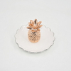 ユニークなスタイルの家の装飾のギフト小物入れトレイセラミック結婚指輪ホルダージュエリーディスプレイトレイ