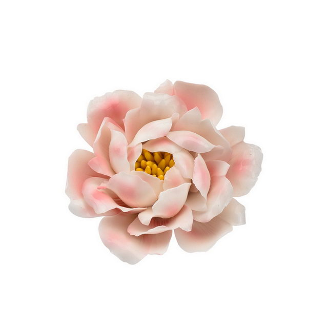 ホット販売家の装飾結婚式の装飾磁器の花の置物像セラミック花