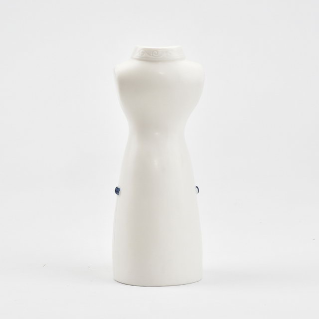 高品質の純粋な手塗りの女性の特徴家の装飾装飾花磁器現代のセラミック結婚式の花瓶