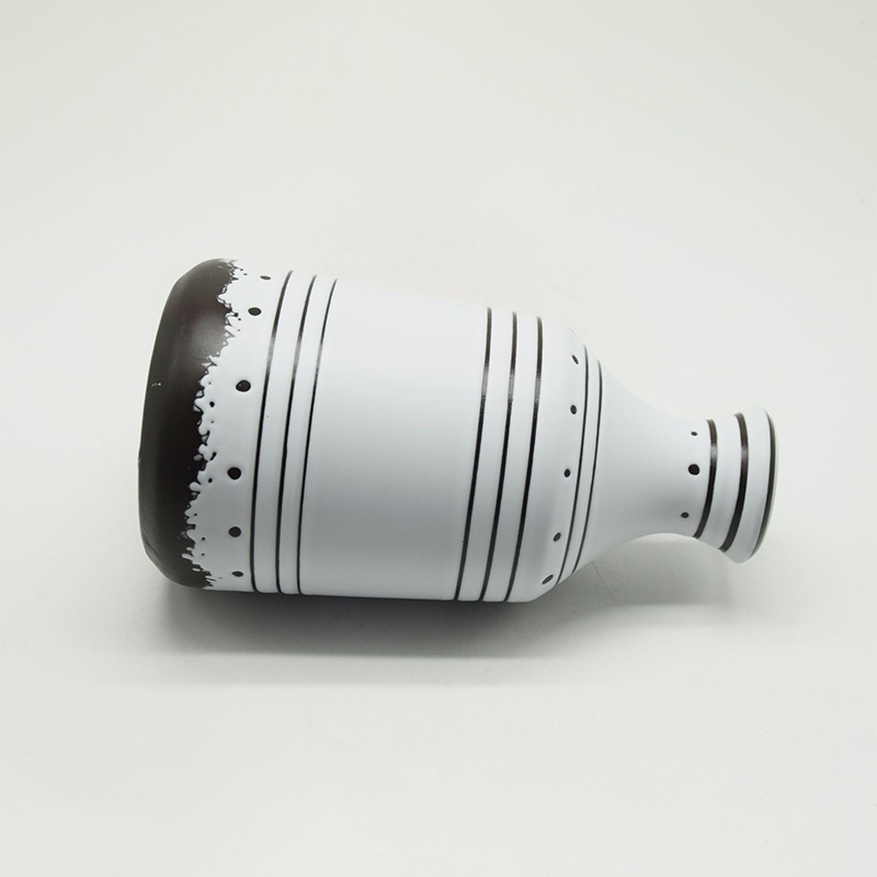 家の装飾装飾テーブルトップ最新の創造的な釉薬幾何学図形セラミック花瓶